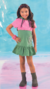 Vestido Fabuloso com sobreposição Gabriela Aquarela