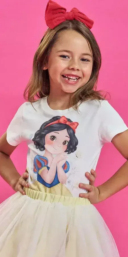 Fantasia Tutu Branca de neve Kukie
