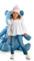 Conjunto Feminino Jeans Perolado Gabriela Aquarela na internet