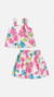 Conjunto Feminino Flores Momi na internet