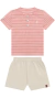 Conjunto Masculino Bata Listrada Onda Marinha - comprar online