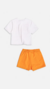 Conjunto Feminino Orange Momi - Mimos Kids