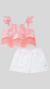 Conjunto Feminino Flores Neon Infanti - Mimos Kids