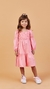 Vestido Tachas Rosê Gabriela Aquarela - comprar online