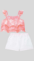 Conjunto Feminino Flores Neon Infanti - loja online