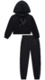 Conjunto Feminino Coração Preto Infanti - Mimos Kids