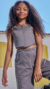 Conjunto Feminino Sarja Mescla Vic&Vicky