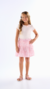 Conjunto Feminino Saia Flores Pulla Bulla