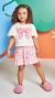 Conjunto feminino laço Lê pop na internet