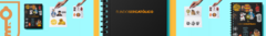 Banner da categoria Caderno sticker