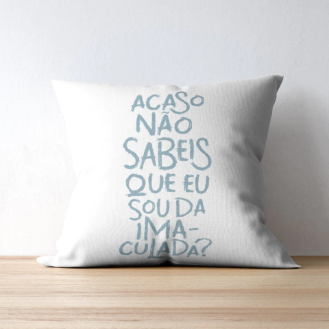 Almofada Acaso Não Sabeis - comprar online