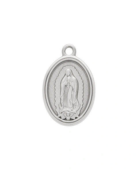 Medalha Nossa Senhora Guadalupe em Níquel