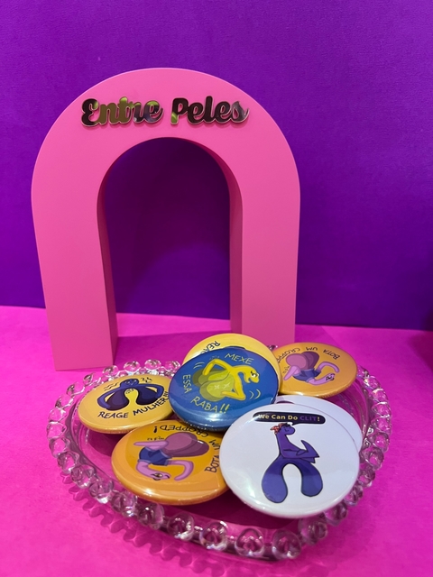 Abridor de Garrafa com Ilustração de Clitóris