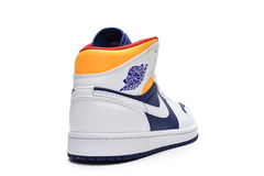 Air Jordan 1 Mid 'White Deep Royal Blue' - comprar online