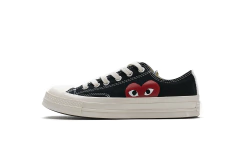 Converse Chuck 70 Low 'Black' 2015 x Comme des Garçons Play