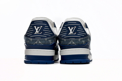 Louis Vuitton LV Trainer "Monogram Denim White Blue" - comprar online