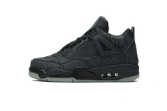 Air Jordan 4 Retro 'Black' x KAWS