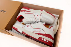 Louis Vuitton Trainer "54 Signature White Red" - comprar online