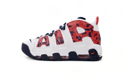 Air More Uptempo 'Red Navy Camo'