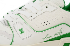 Louis Vuitton Trainer "54 Signature White Green" - Goodex