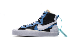 Nike Blazer Mid 'Black Blue' x Sacai