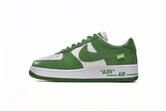 Air Force 1 Low 'White Gym Green' x Louis Vuitton x