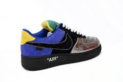 Nike Air Force 1 "Black Metallic Silver" x Louis Vuitton - Goodex