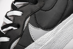 Nike Blazer Mid 'Black Grey' x Sacai - comprar online