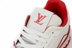 Louis Vuitton Trainer "54 Signature White Red" - tienda online