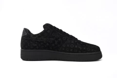 Nike Air Force 1 All Black x Louis Vuitton - Goodex