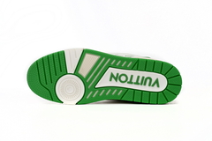 Imagen de Louis Vuitton Trainer "54 Signature White Green"