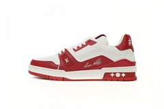 Louis Vuitton Trainer "54 Signature White Red"