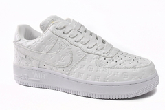 Nike Air Force 1 Triple White x Louis Vuitton - Goodex