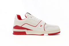 Louis Vuitton Trainer "54 Signature White Red"