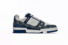 Louis Vuitton LV Trainer "Monogram Denim White Blue"
