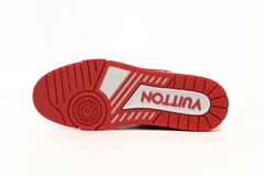Louis Vuitton Trainer "54 Signature White Red" - tienda online