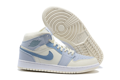 Jordan 1 Mid "Mixed Textures Blue" - Goodex