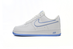 Nike Air Force 1 '07 Low "White University Blue Sole"