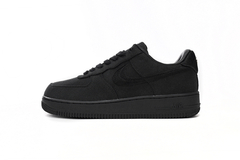 Air Force 1 Low 'Triple Black' x Stussy