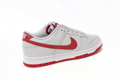 Nike Dunk Low 'Vast Grey Varsity Red'
