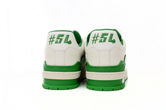 Louis Vuitton Trainer "54 Signature White Green" en internet