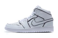 Jordan 1 Mid Iridescent Reflective White