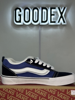 STOCK - Vans Knu Skool "Navy White" - Goodex