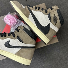 STOCK - Air Jordan 1 Retro High OG 'Mocha' x Travis Scott - Goodex