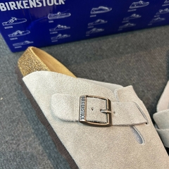 Imagen de Birkenstock Boston Soft Footbed "Suede Leather - Taupe"