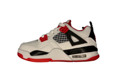 STOCK - (NIÑOS) Jordan 4 Retro OG 'Fire Red'