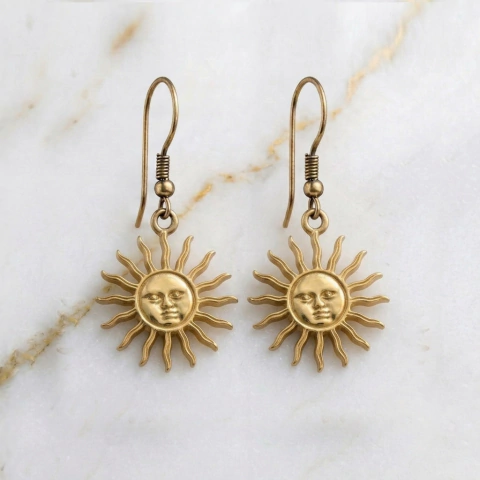 Sol de Mayo | MoneAros - MoneJoyas