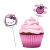 Bandeirinha para Docinho Hello Kitty - 8 und - Festcolor