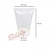Bisnaga Plástica Semi Transparente com Tampa 30ml - 10 Und