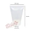 Bisnaga Plástica Semi Transparente com Tampa 30ml - 10 Und
